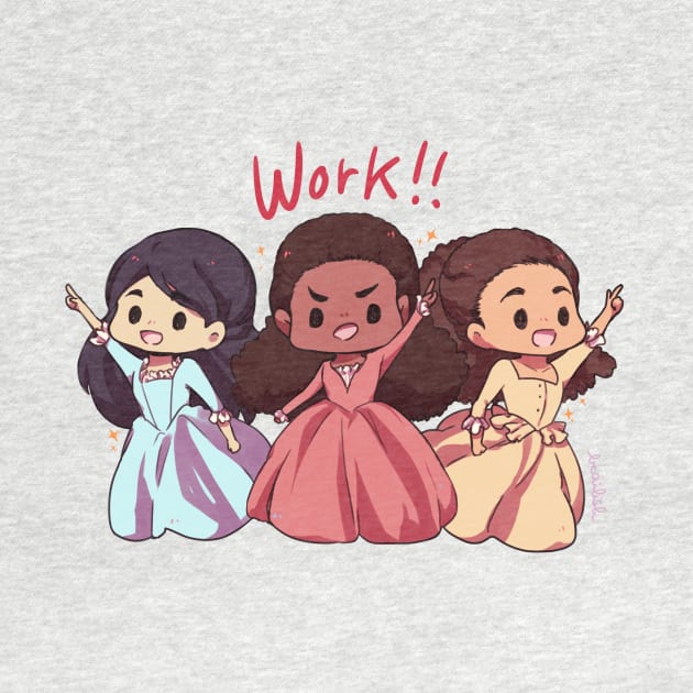 The Schuyler Sisters by beailish